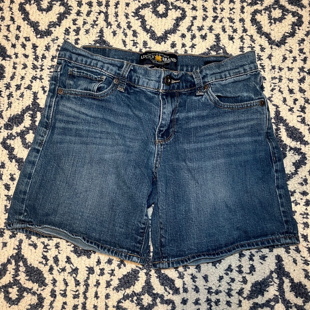 Lucky Brand Women's Classic Blue Jean Shorts